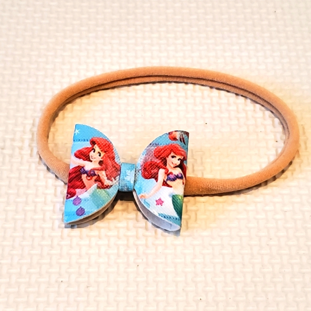 🎀5/$18 - Little Mermaid 1.5" Bow